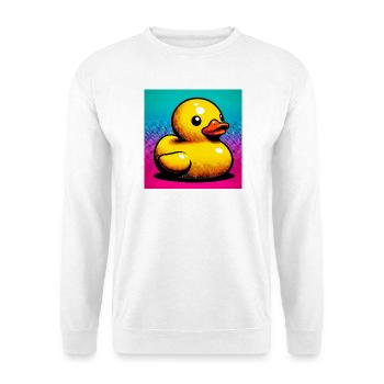 Caneton Canard Canard Canard - Sweat-shirt Unisexe - blanc - Devant