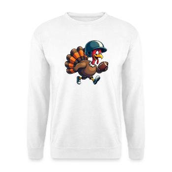 Thanksgiving Football Turquie - Sweat-shirt Unisexe - blanc - Devant