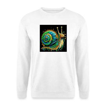 Snail - Unisex Sweatshirt - white - Front