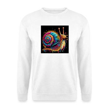 Snail - Unisex Sweatshirt - white - Front