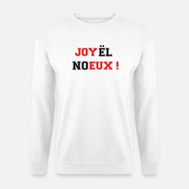 Frohe Weihnachten umgekehrt - Unisex Pullover - Weiß