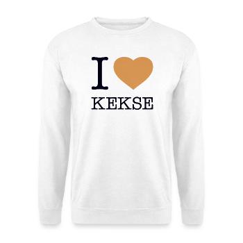 J’adore les cookies - Sweat-shirt Unisexe - blanc - Devant