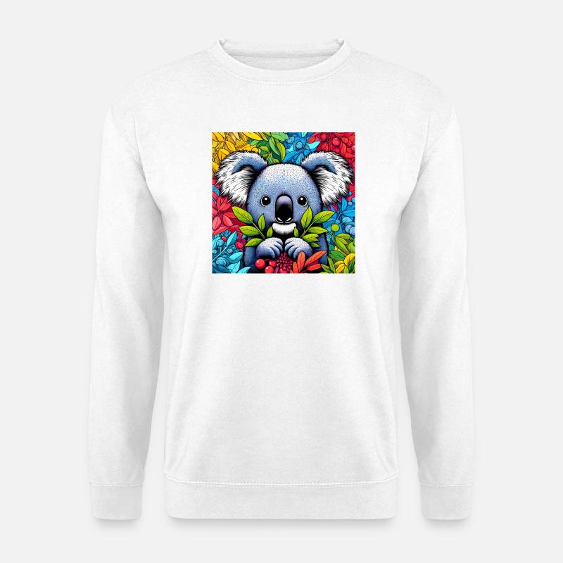 Koala - Unisex Pullover - Weiß