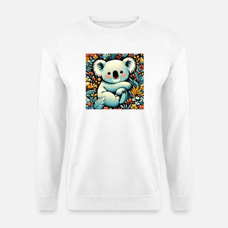 Koala - Unisex Pullover - Weiß