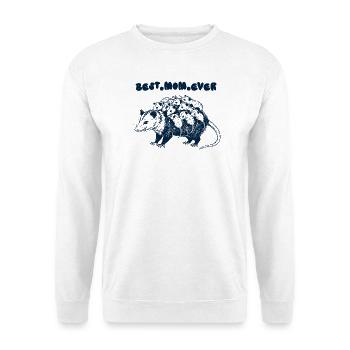 Best Mom Ever Opossum - Unisex Sweatshirt - white - Front