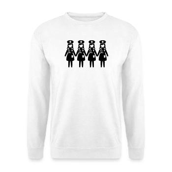 Krankenschwester Team - Unisex Pullover - Weiß - Vorne
