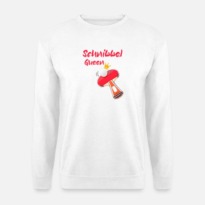 Tischtennis - Unisex Pullover - Weiß
