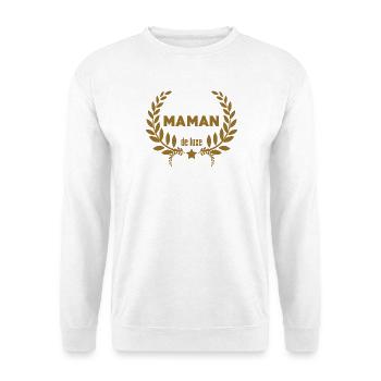Luxury Mom - Mother's Day - Unisex Sweatshirt - white - Front