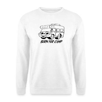 Born for Camp - Unisex Sweatshirt - white - Front