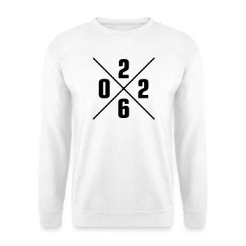 2026 - Unisex Sweatshirt - white - Front