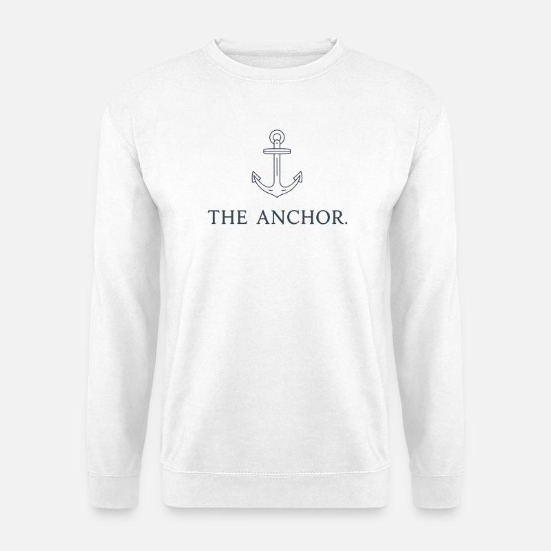 THE ANCHOR. - Unisex Pullover - Weiß