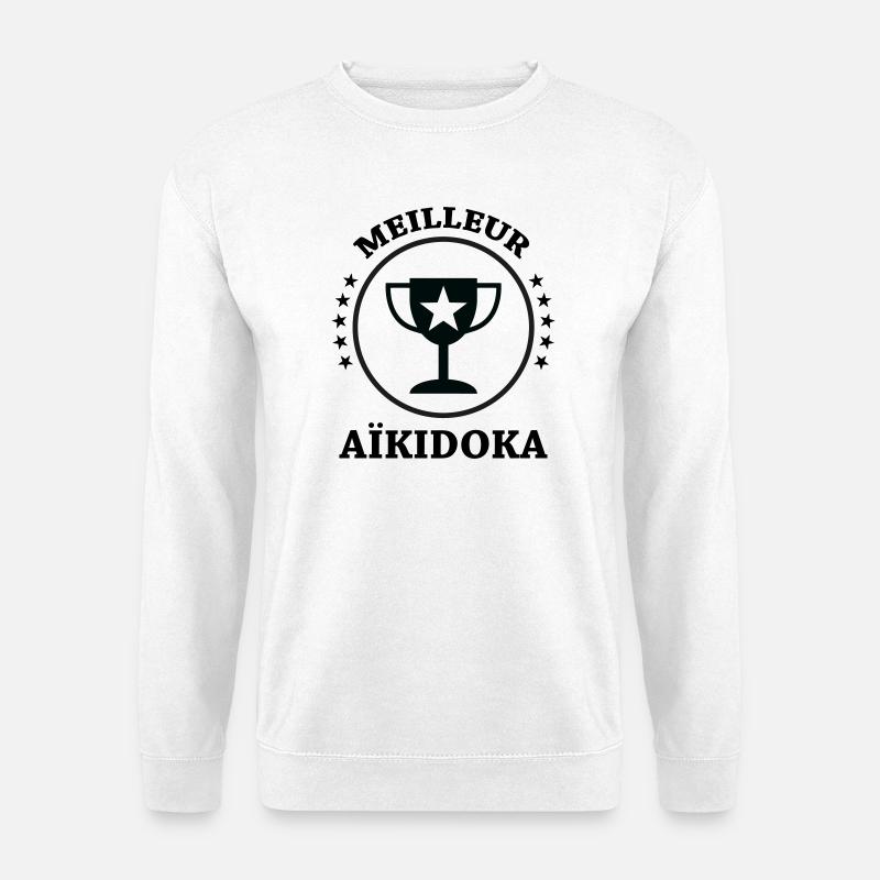 Best Aikido - Aikido - Unisex Sweatshirt - white