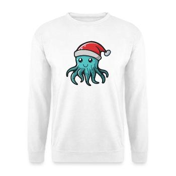 Jellyfish Christmas - Unisex Sweatshirt - white - Front