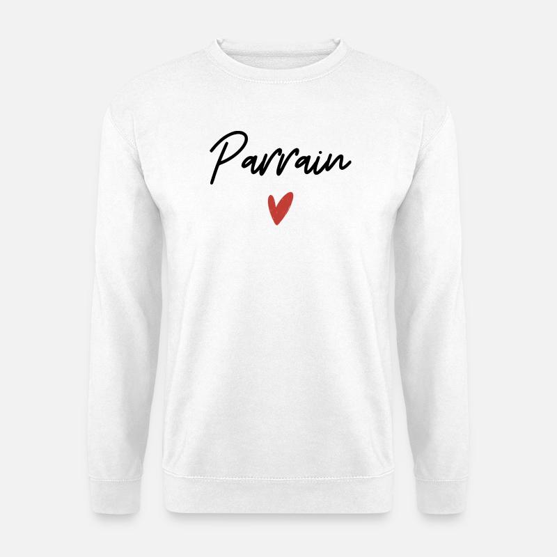 Pate Herz Geschenkidee - Unisex Pullover - Weiß