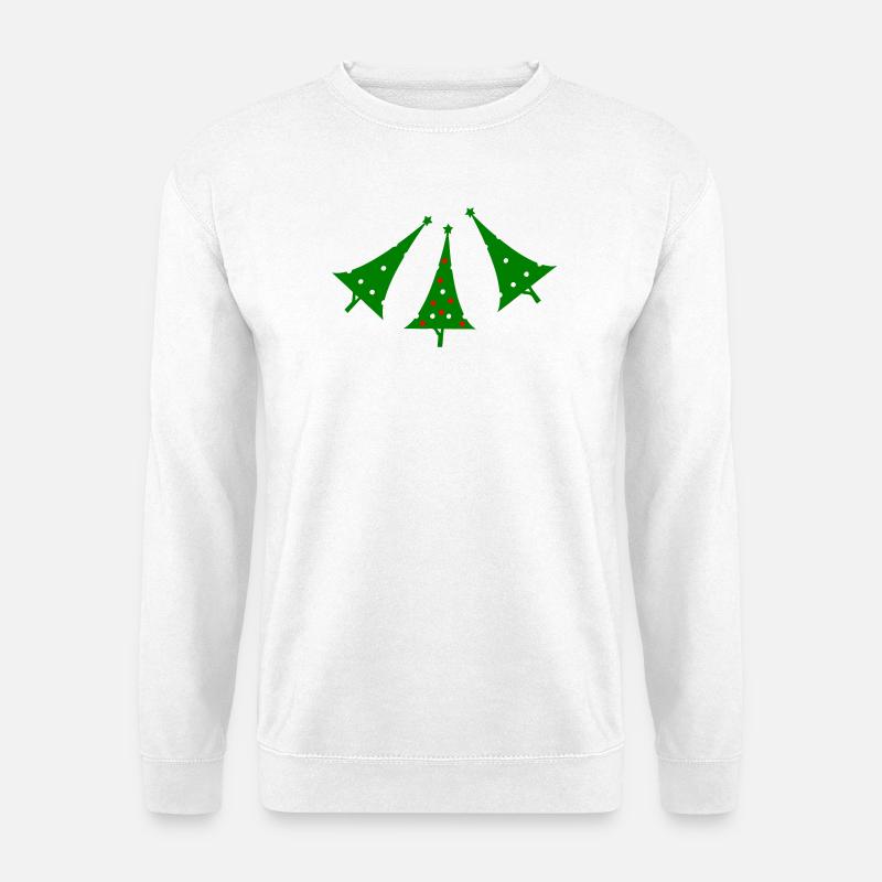  Weihnachtsbaum Christmas - Unisex Pullover - Weiß