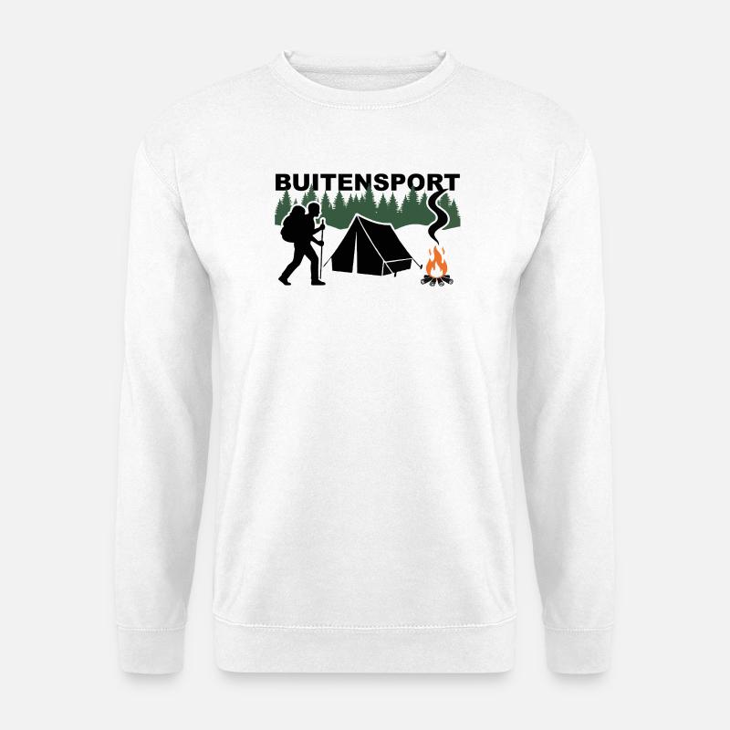 Sport im Freien - Unisex Pullover - Weiß