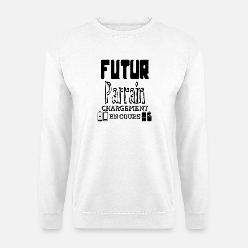 Future Sponsor Loading In Progress - Unisex Sweatshirt - white