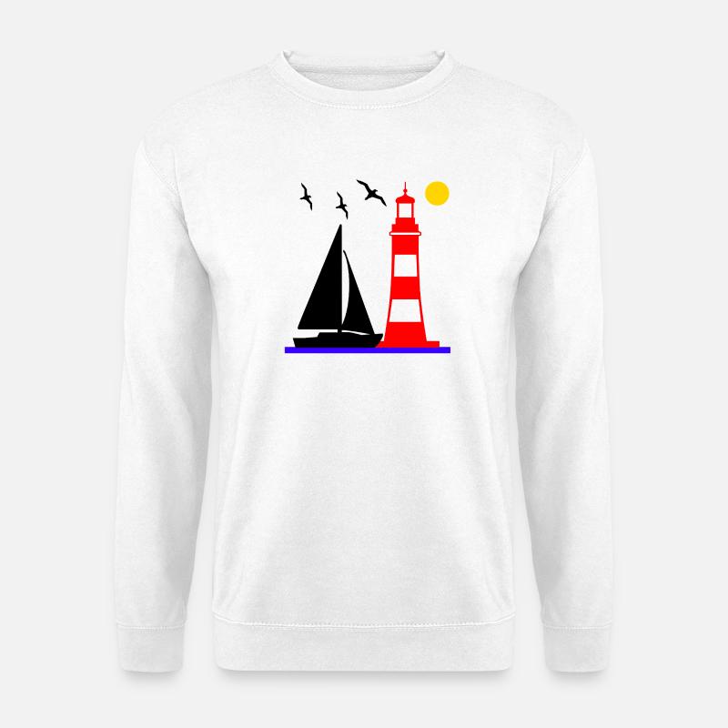 Segeln - Unisex Pullover - Weiß