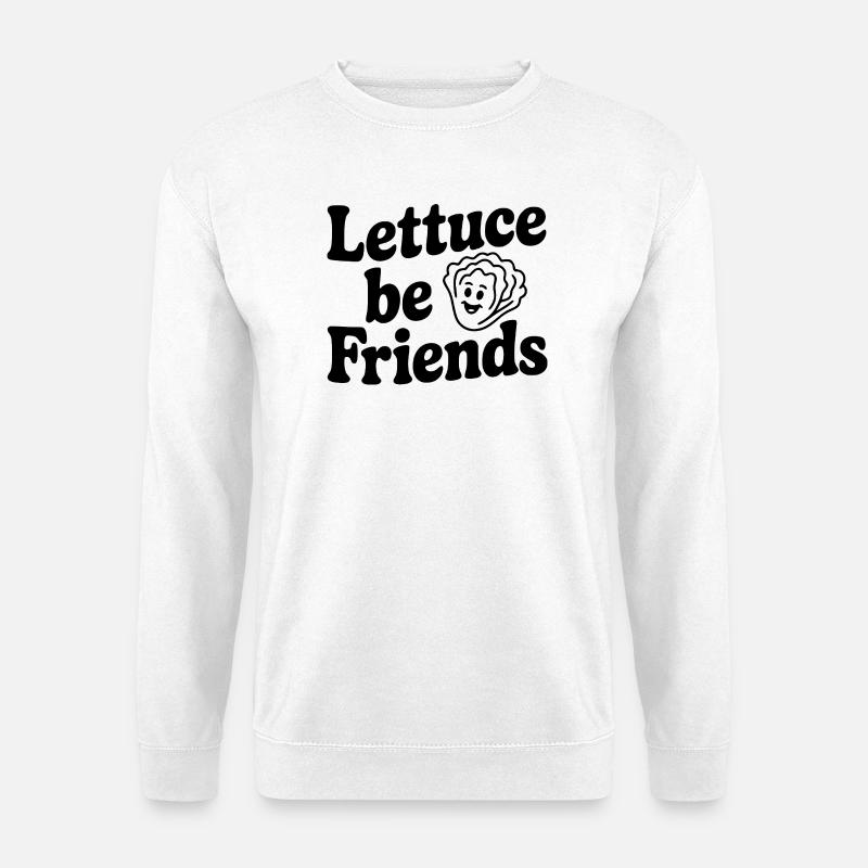 Salat Be Friends - Unisex Pullover - Weiß
