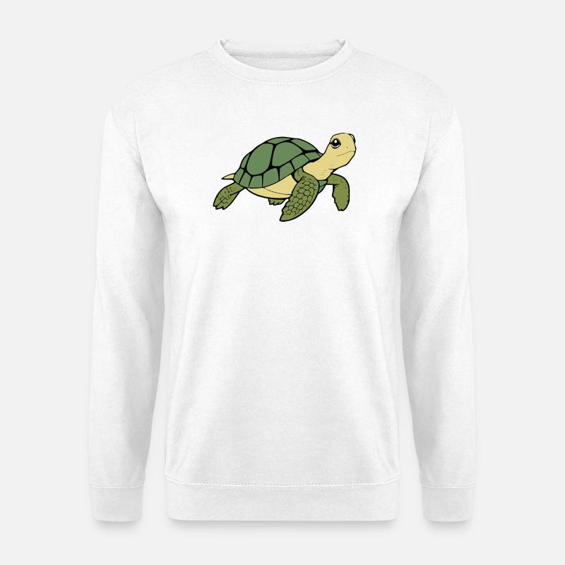Schildkröten Schildkröten - Unisex Pullover - Weiß