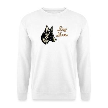 Dog Love DogLovers - Unisex Sweatshirt - white - Front