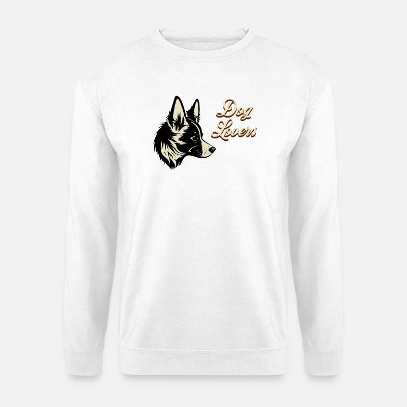 Hundeliebe DogLovers - Unisex Pullover - Weiß