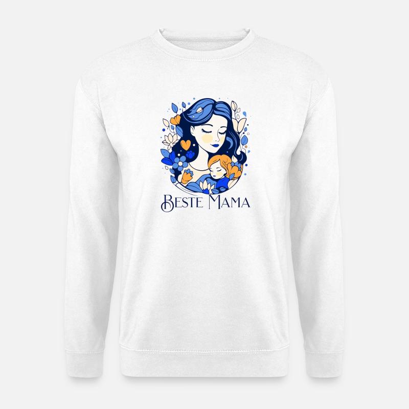 Beste Mama - Unisex Pullover - Weiß