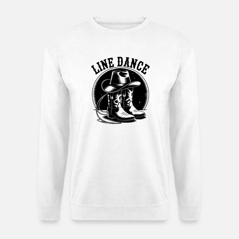 Linedance Kids Cowboy - Unisex Pullover - Weiß