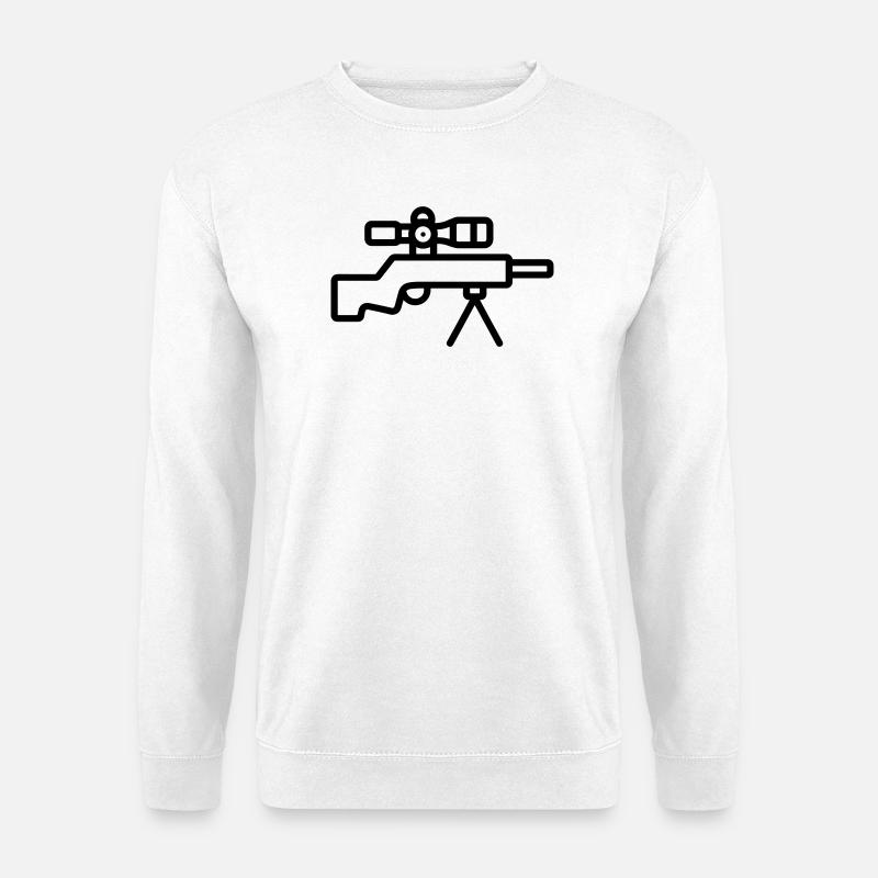 Scharfschütze - Unisex Pullover - Weiß