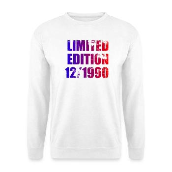 35e anniversaire Édition limitée 12/1990 - Sweat-shirt Unisexe - blanc - Devant