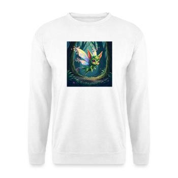 Wald-Regenbogendrache - Unisex Pullover - Weiß - Vorne