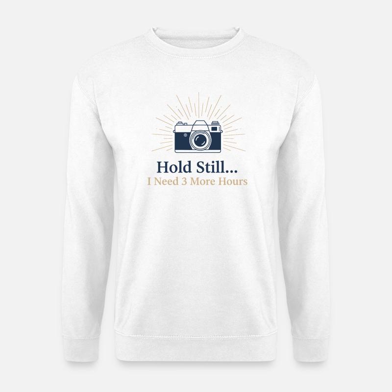 Stillhalten Deluxe - Unisex Pullover - Weiß