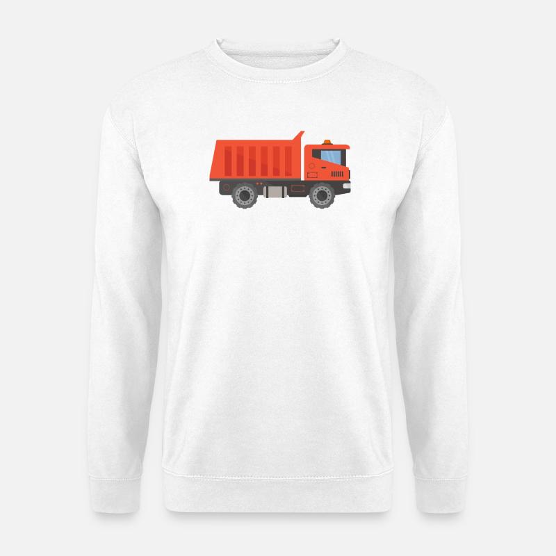 Lkw - Unisex Pullover - Weiß