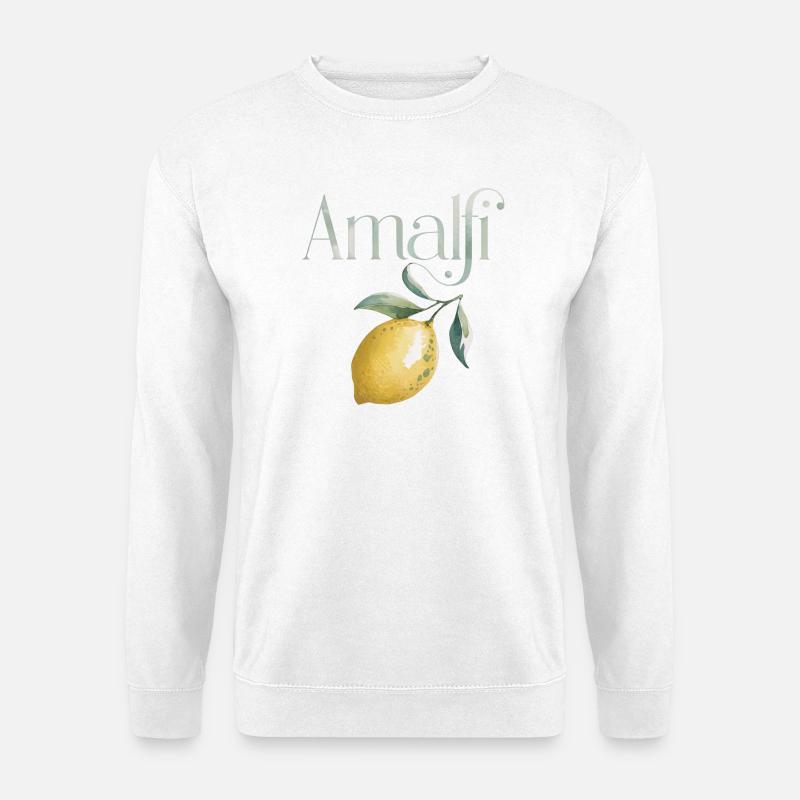 AMALFI – Lemon Chic - Unisex Pullover - Weiß