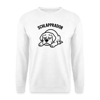 Schlapprador Labrador - Sweat-shirt Unisexe - blanc - Devant