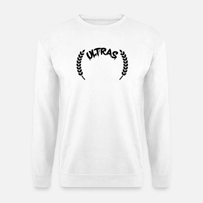 ultras_wappen_kranz - Unisex Pullover - Weiß