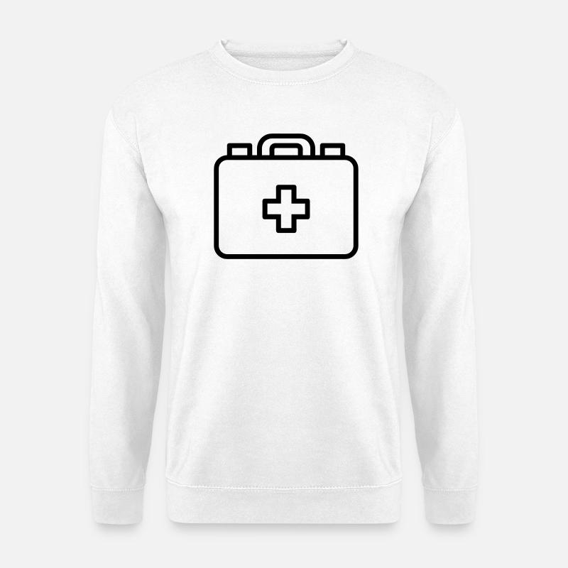 Erste-Hilfe-Set - Unisex Pullover - Weiß