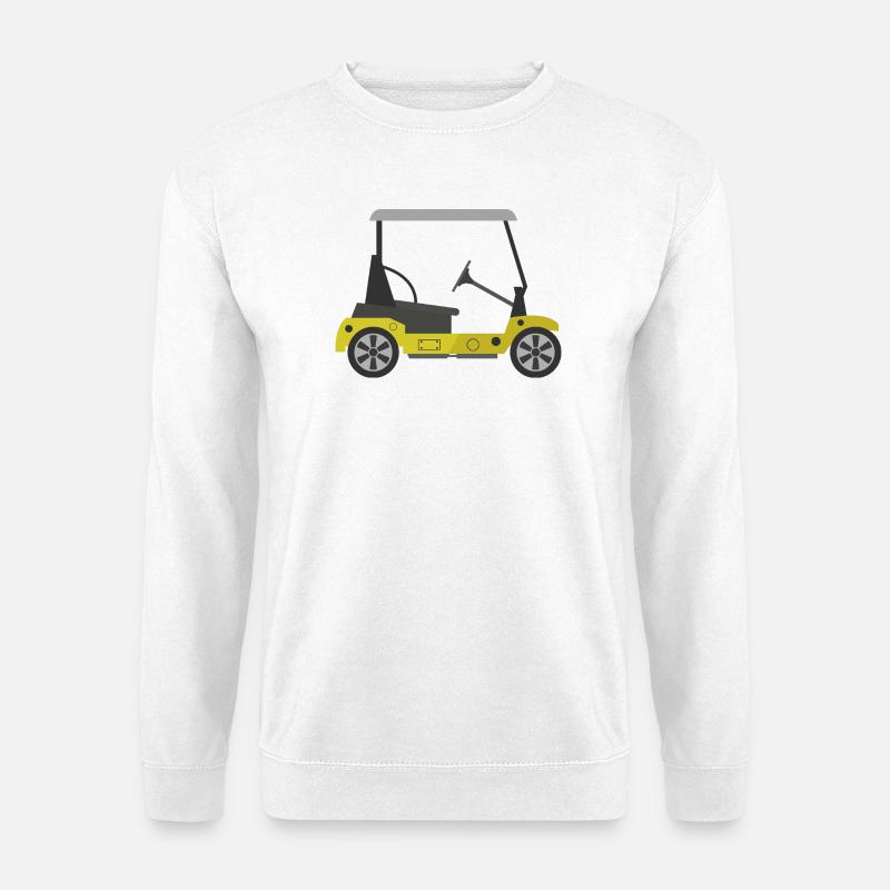 Golfwagen - Unisex Pullover - Weiß