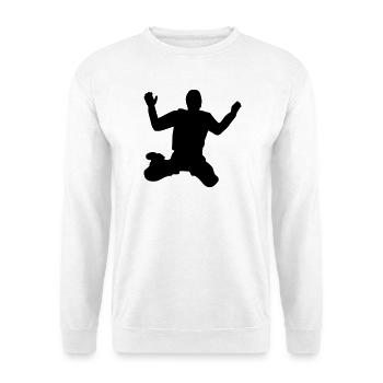 Skydiver - Unisex Pullover - Weiß - Vorne