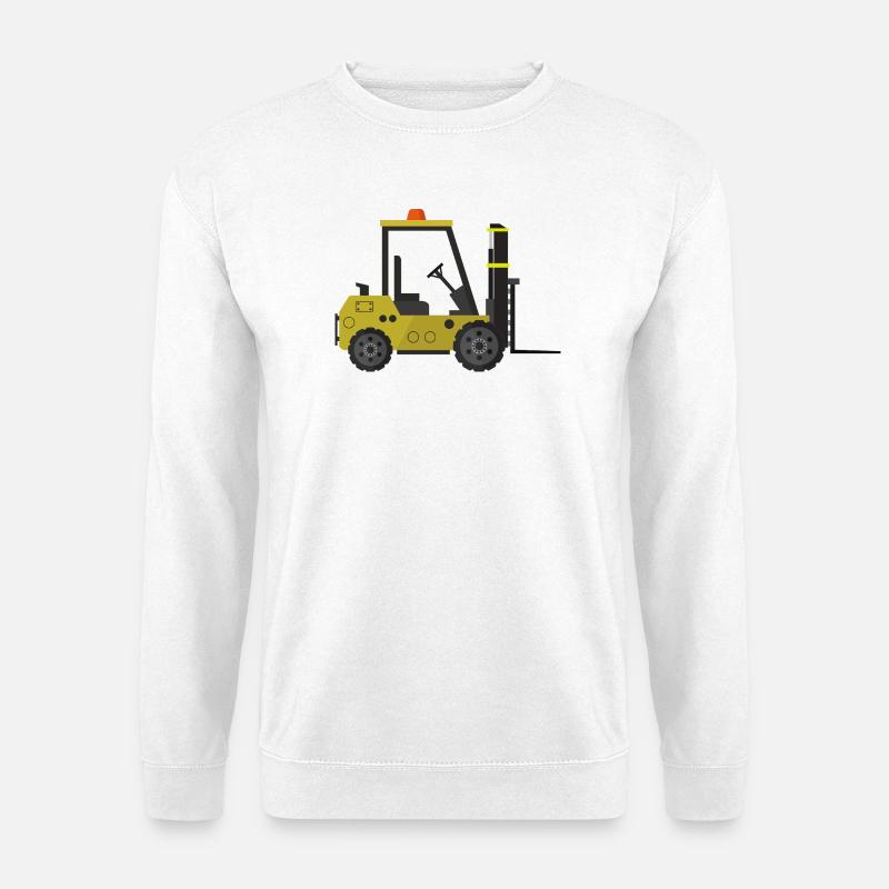 Forklift - Unisex Sweatshirt - white