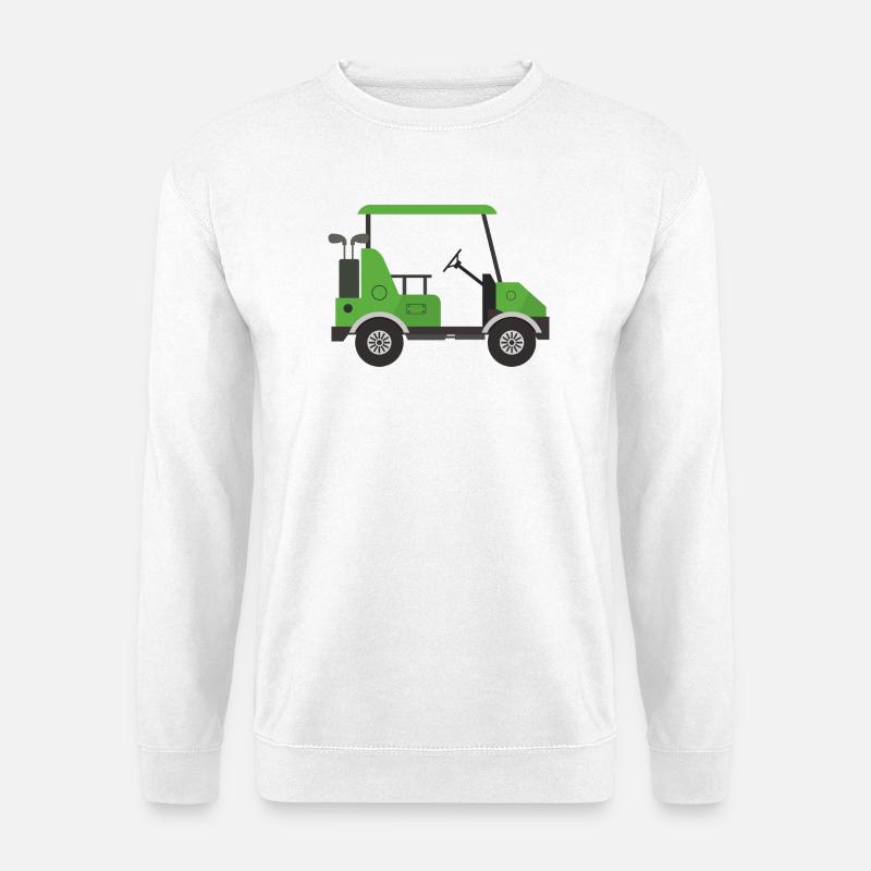 Golf carts - Unisex Sweatshirt - white