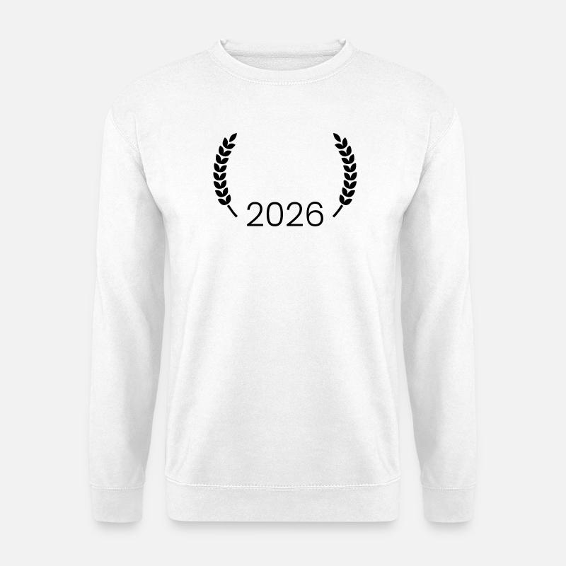 2026 kranz - Unisex Pullover - Weiß