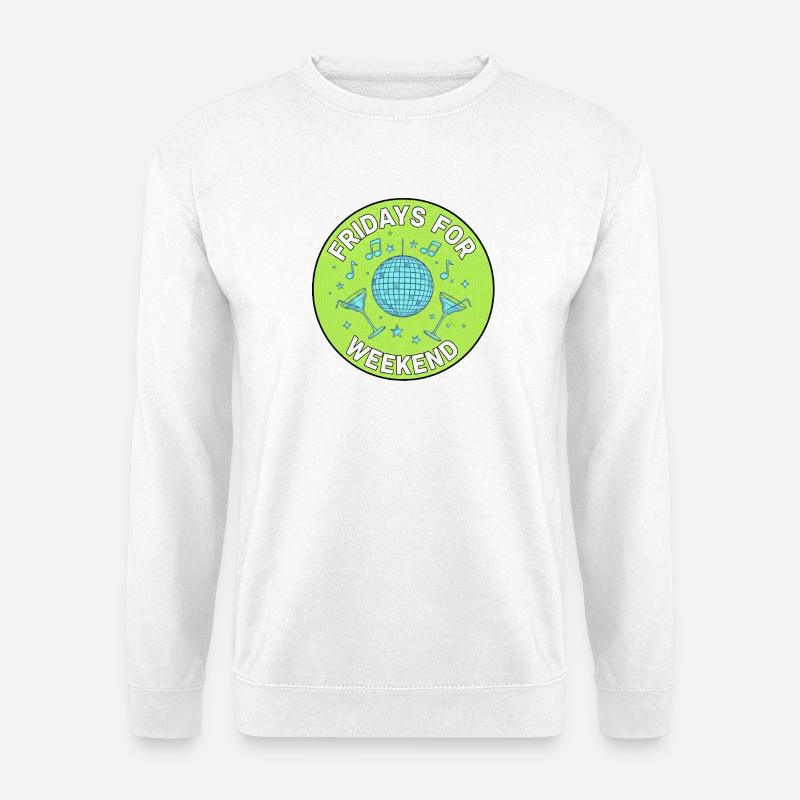 Fridays for Weekend Disco - Unisex Sweatshirt - white