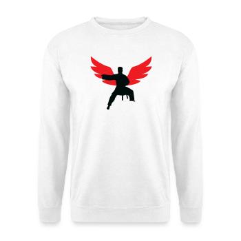 Aikido – Kampfsport – Aikido - Unisex Pullover - Weiß - Vorne