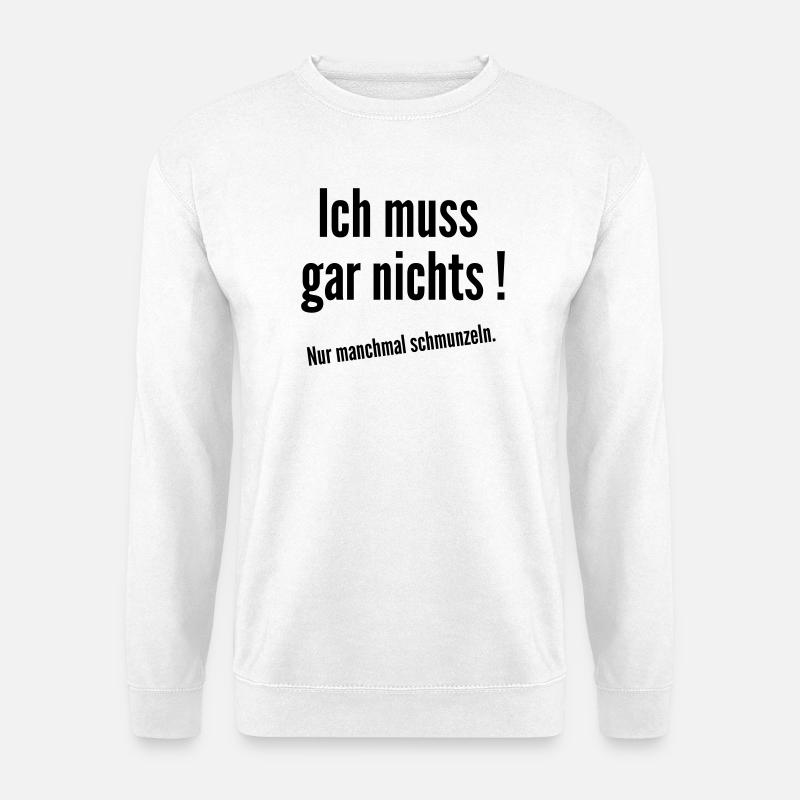Smile - Unisex Sweatshirt - white