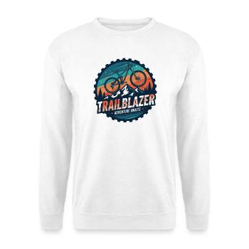 Aventure de VTT Trailblazer - Sweat-shirt Unisexe - blanc - Devant
