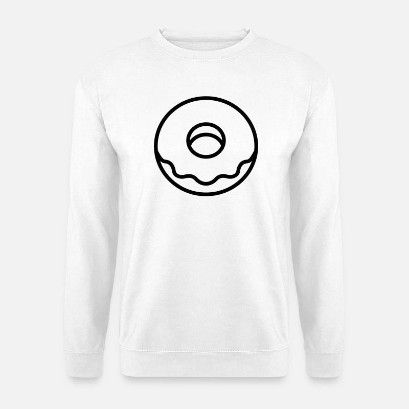 Doughnut - Unisex Sweatshirt - white