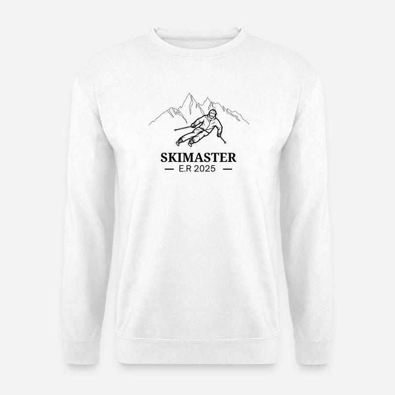 SKIMASTER - Unisex Sweatshirt - white