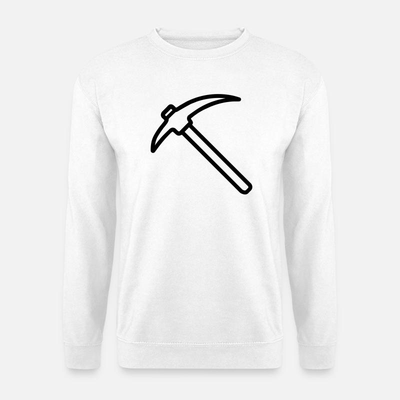 Eispickel - Unisex Pullover - Weiß