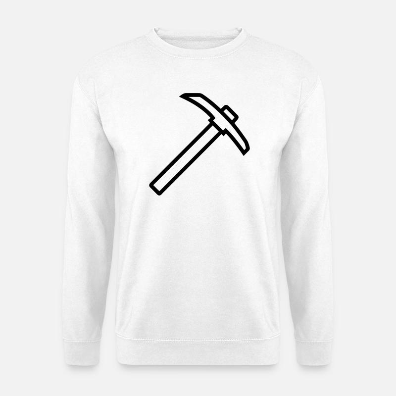 piolet - Sweat-shirt Unisexe - blanc